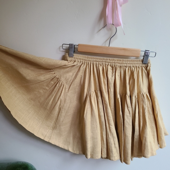 SWAPPED - NWOT Bella Mini Skirt in Honey - Picture 9 of 10